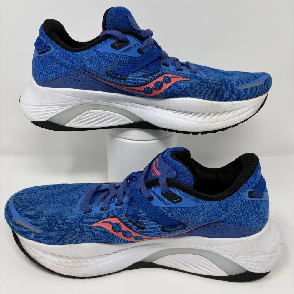 Saucony Guide 15 Women's Size 8 Blue White Running Shoes (S10810-35)